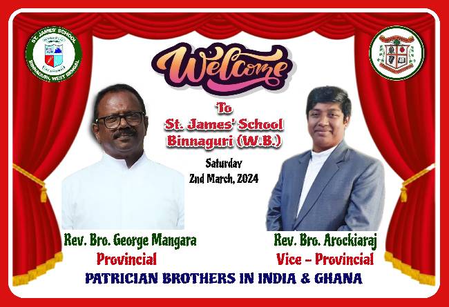 Welcome Rev. Bro.George Mangara and Rev. Bro.Arockiaraj