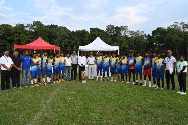 Inter school footb